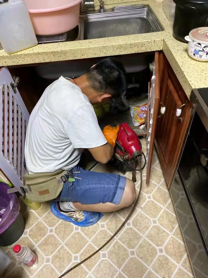 王场镇通下水道